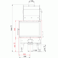 Wkład kominkowy
BeF Aquatic WH 80 CL/CP