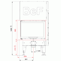 Wkład kominkowy
BeF Aquatic WH V 80 CL/CP